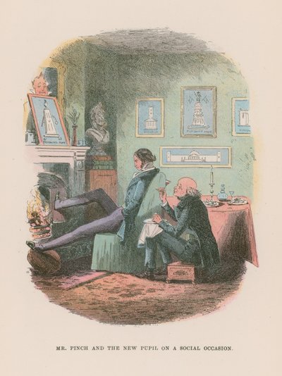 Illustration for Martin Chuzzlewit by Hablot Knight Browne